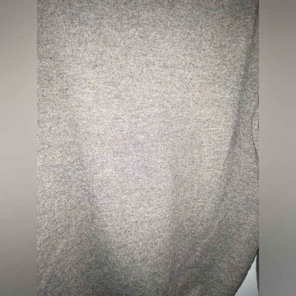 Banana Republic Dark Silver Gray Cardigan Sweater Size M Medium Italian Yarn - Picture 9 of 9